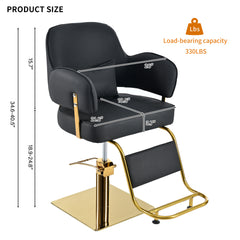 Metal Hairstyling Salon Chair