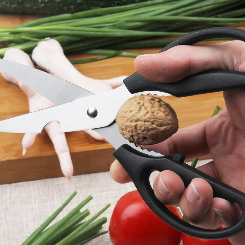 Multifunctional Stainless Steel Kitchen Scissors